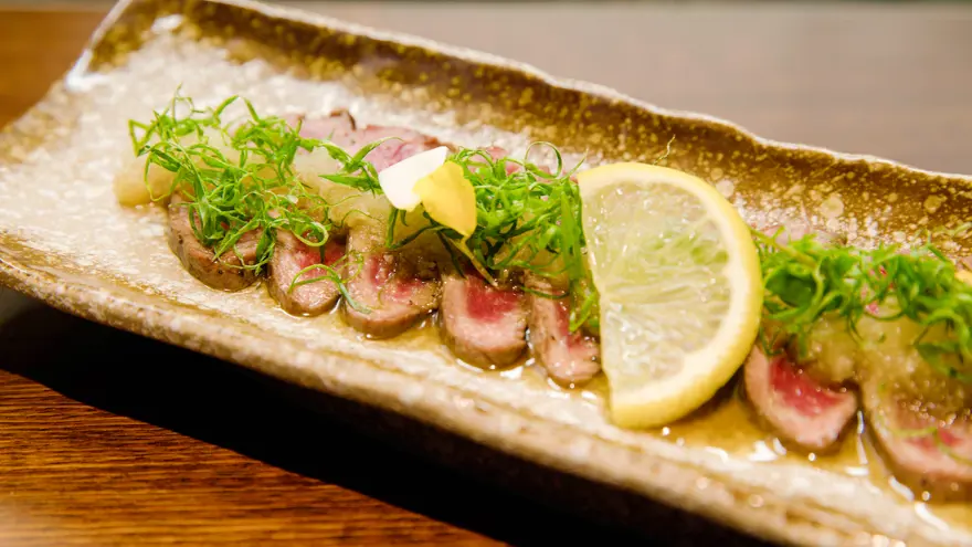 Beef Tataki Signature Dish