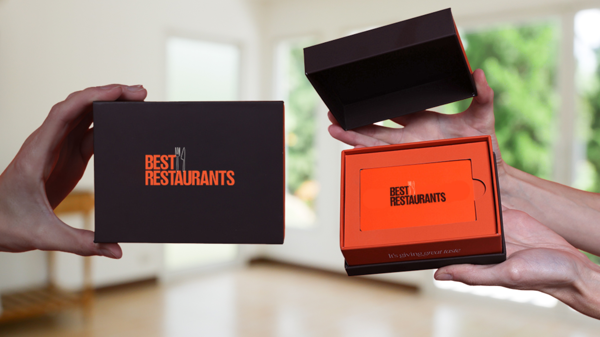 Best Gift Card With Blurred Home Background 2