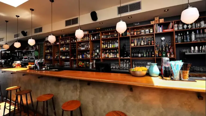 Bar Counter View at 399 Bar Restaurant