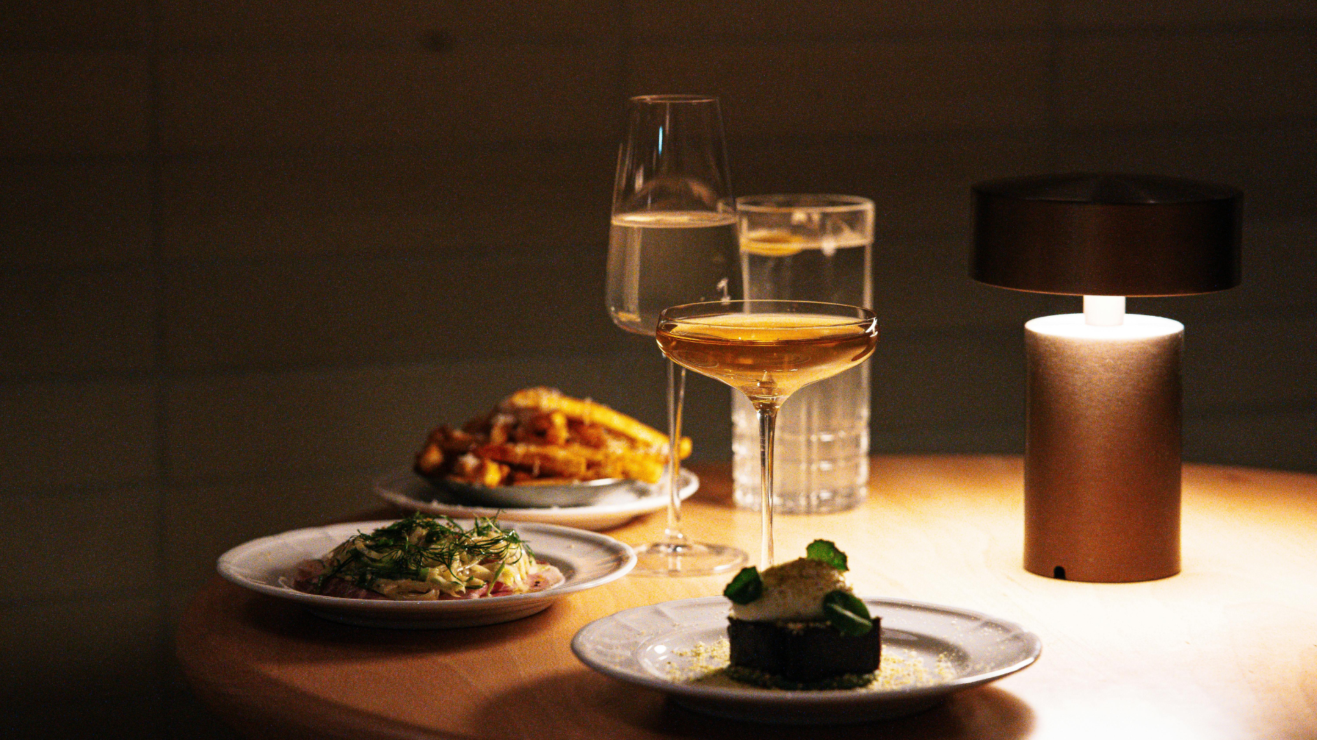 Fine Dining Wine And Food