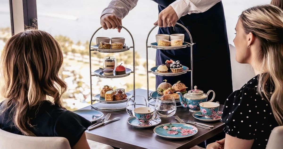 Sparkling High Tea at C Restaurant Perth Best Restaurants of Australia