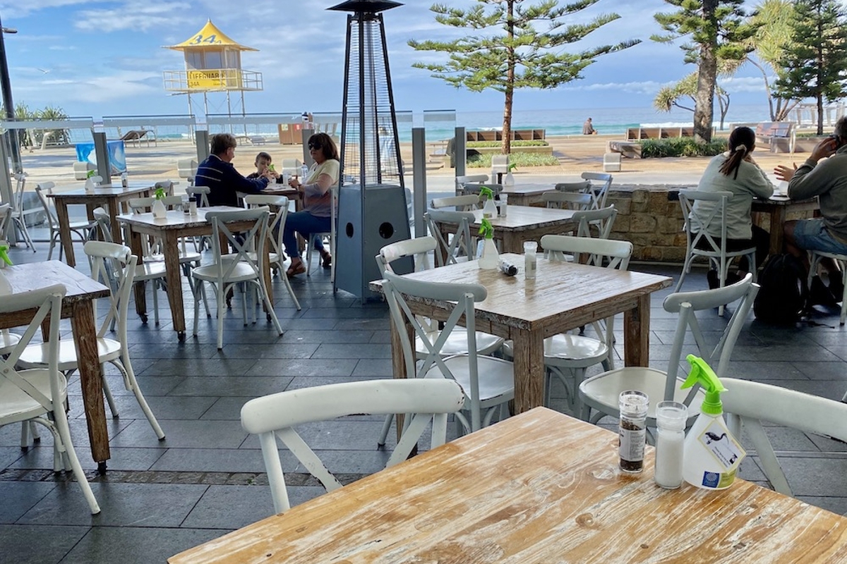 The Surfers Paradise Beach Cafe Best Restaurants of Australia