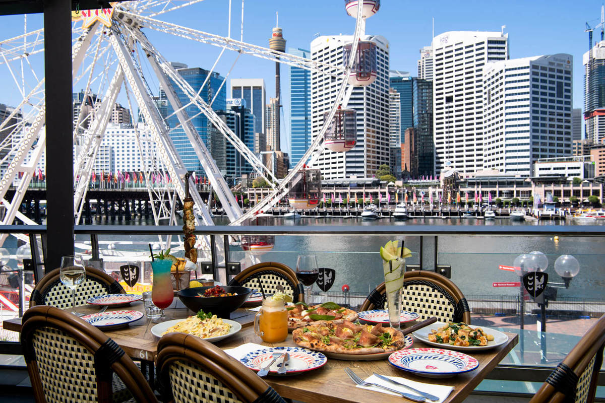 darling harbour cruise lunch