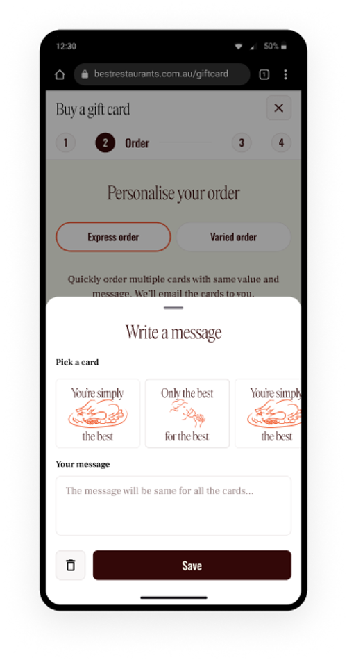 Order