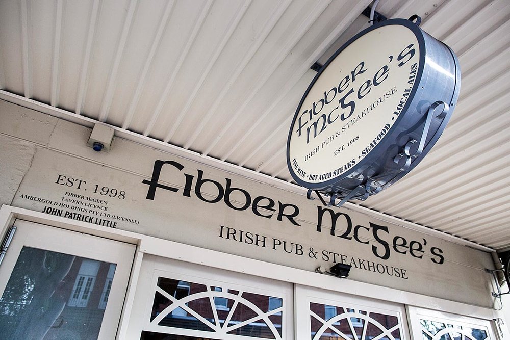 Fibber Mcgee's Sign