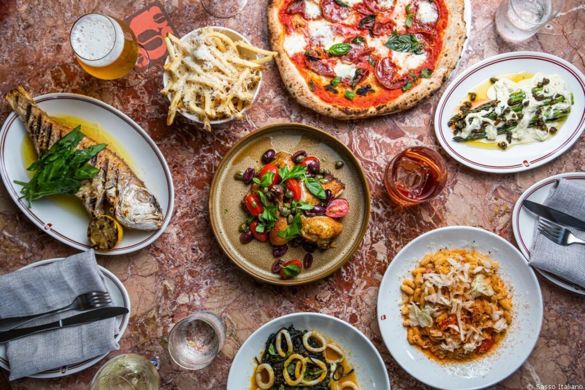 Sasso Italiano Mains Food
