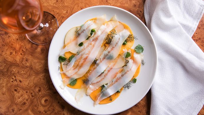 Beautifully Presented Dish at 10 William Street