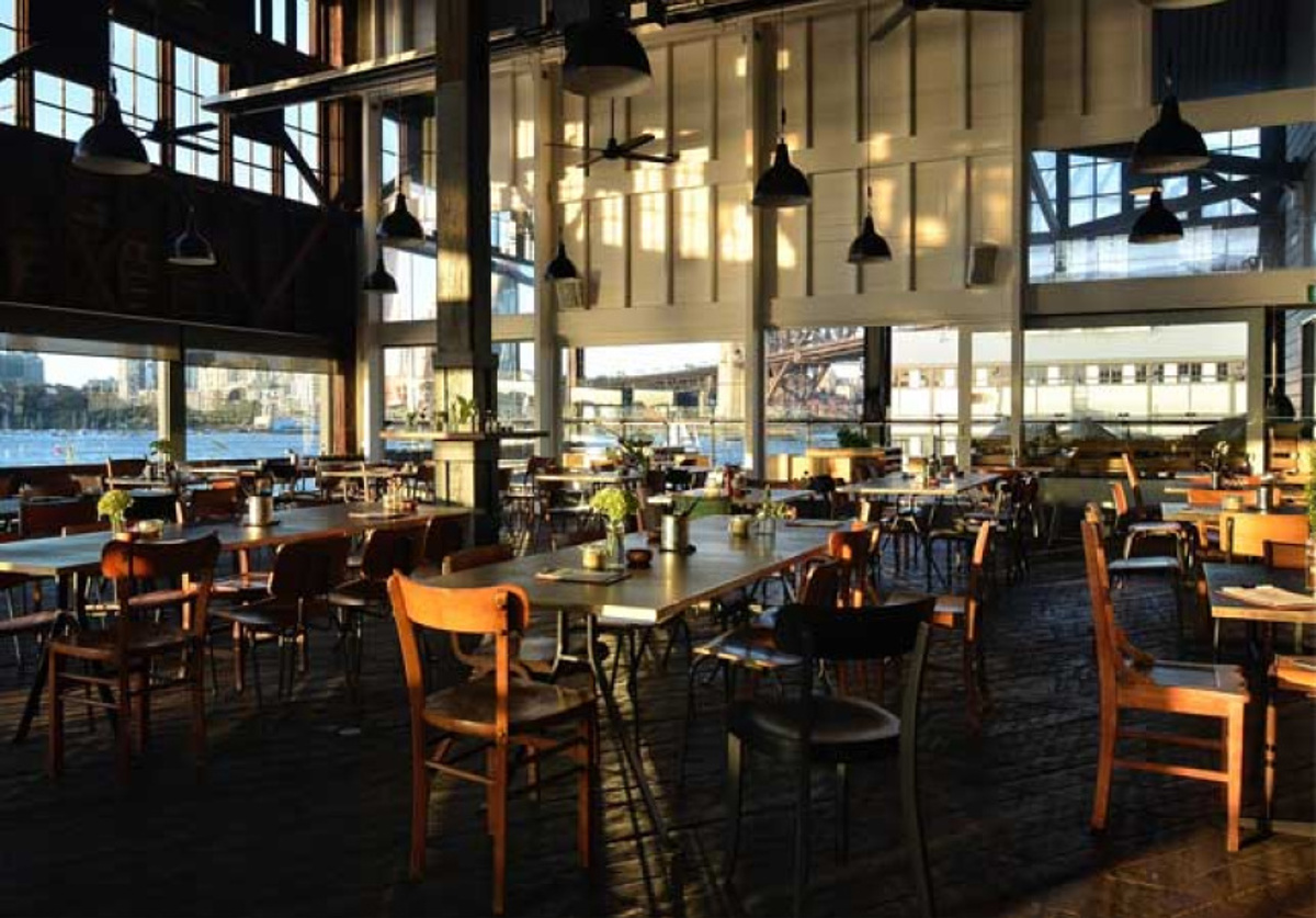 The Theatre Bar at the End of The Wharf Best Restaurants of Australia