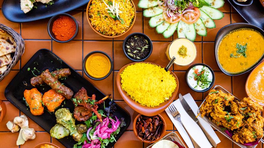 Beautifully Served Indian Dishes at 2 Fat Indians