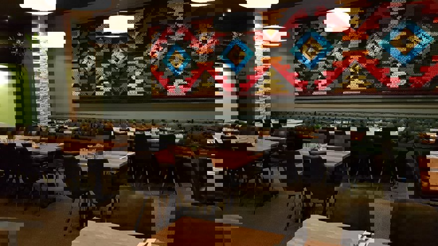 Inside Dining of 3Gringos Restaurant